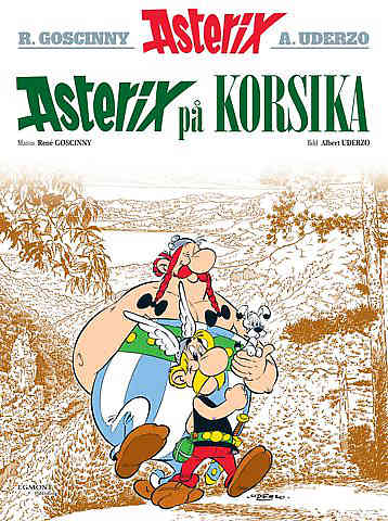 Asterix Vol 20 Asterix på Korsika (nyutgåva)