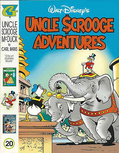 Carl Barks Library in Color Uncle Scrooge Adventures 20