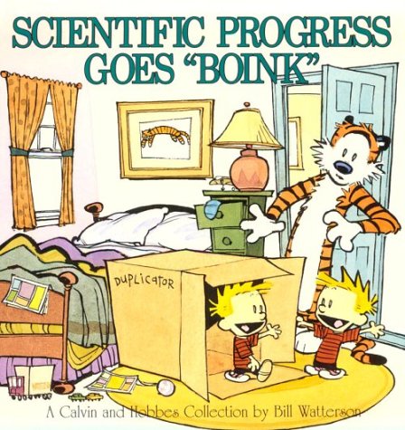 Calvin and Hobbes Bk 06 Scientific Progress Goes Boink