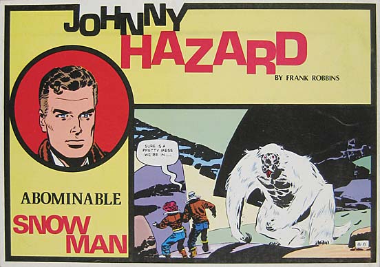 Johnny Hazard Abominable Snowman