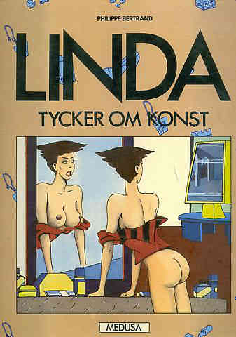 Linda tycker om konst