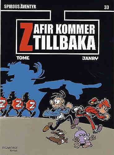 Spirou Vol. 33 Zafir kommer tillbaka