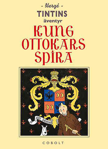 Tintin i svart/vitt Kung Ottokars spira