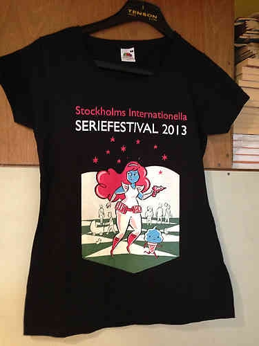 Seriefestivalen 2013 Officiell T-Shirt Lady Fit Medium