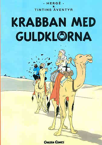 Tintin Bk 09 Krabban med Guldklorna