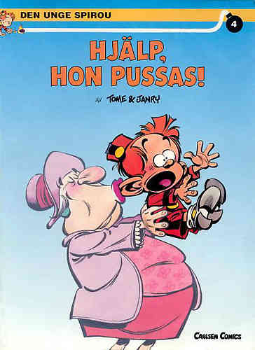 Den unge Spirou Vol 04 Hjälp, hon pussas!